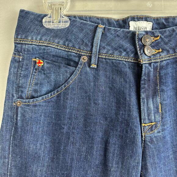 Hudson Collin Skinny Jeans Women’s 28 Flap Back Pockets NWT - Picture 2 of 12